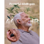 Слуховой аппарат Cearvol Bluetooth с AI шумоподавлением и зарядным кейсом