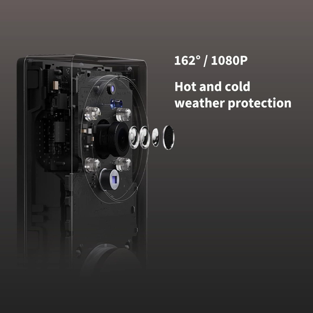 Видеодомофон Aqara G4, камера 1080p FHD распознавание лиц и автоматизация