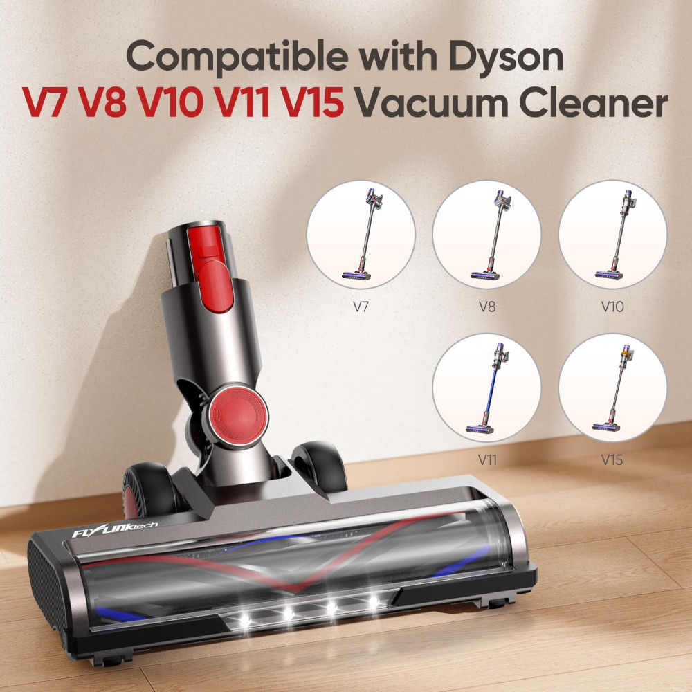 Сменная насадка-щетка FLYLINKTECH для Dyson V7 V8 V10 V11 V15 (В наборе 2 щетки)