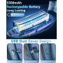 Шейный вентилятор с LED-дисплеем KJXIC COOLING06