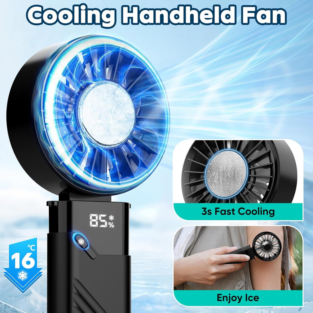 Портативный вентилятор COZII 5000mAh 5 скоростей