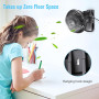Мини вентилятор HONYIN USB Clip Fan 2в1 с 3 скоростями и 720° поворот