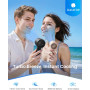 Ручний вентилятор Gaiatop 4000mAh 1-100 швидкостей LED-дисплей