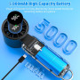 Ручной вентилятор Nezamay 4в1 5000mAh 1-100 скоростей с LED дисплеем