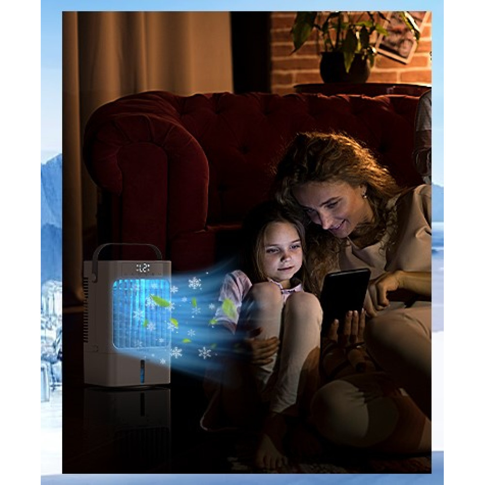 Осушувач повітря BANRIN YP2318 2200 мл з дренажним шлангом та LED-підсвіткою