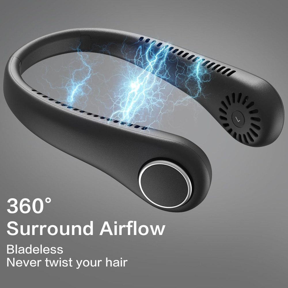 Портативный шейный вентилятор Dreamy Cubby USB Type-C 3 скорости