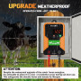 Электрическое ограждение 12 V для ограждения длиной от 2 до 15 км