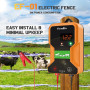 Электрическое ограждение 12 V для ограждения длиной от 2 до 15 км