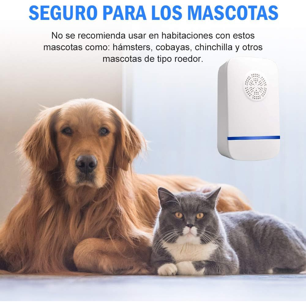 Электронный отпугиватель насекомых и грызунов для дома Ultrasonic Pest Repeller