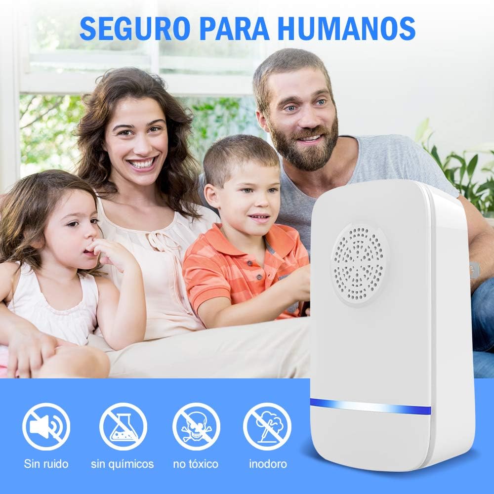 Электронный отпугиватель насекомых и грызунов для дома Ultrasonic Pest Repeller