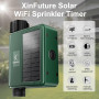 Сонячний WiFi-таймер XinFuture для поливу саду з датчиком ґрунту