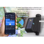 Сонячний WiFi-таймер XinFuture для поливу саду з датчиком ґрунту
