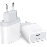Зарядний пристрій Wallgong yc-630cc25 USB C, 2 шт. для iPhone 15 Pro/Pro Max/Plus 14/13/12/11, iPad