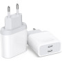Зарядний пристрій Wallgong yc-630cc25 USB C, 2 шт. для iPhone 15 Pro/Pro Max/Plus 14/13/12/11, iPad