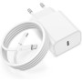 Швидкий зарядний пристрій TUMABER для iPhone, 20 Вт, кабель USB C довжиною 2 м для Apple iPhone