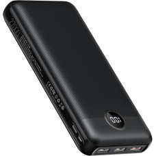 VEGER Power Bank Повербанк 27000 мАч 20 Вт быстрая зарядка, USB C, PD&QC 3.0