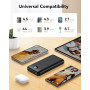 VEGER Power Bank Повербанк 27000 мАч 20 Вт быстрая зарядка, USB C, PD&QC 3.0