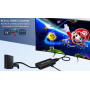 Преобразователь RCA в HDMI, AV в HDMI, мини-адаптер композитного сигнала 1080P в HDMI, поддержка PAL/NTSC 