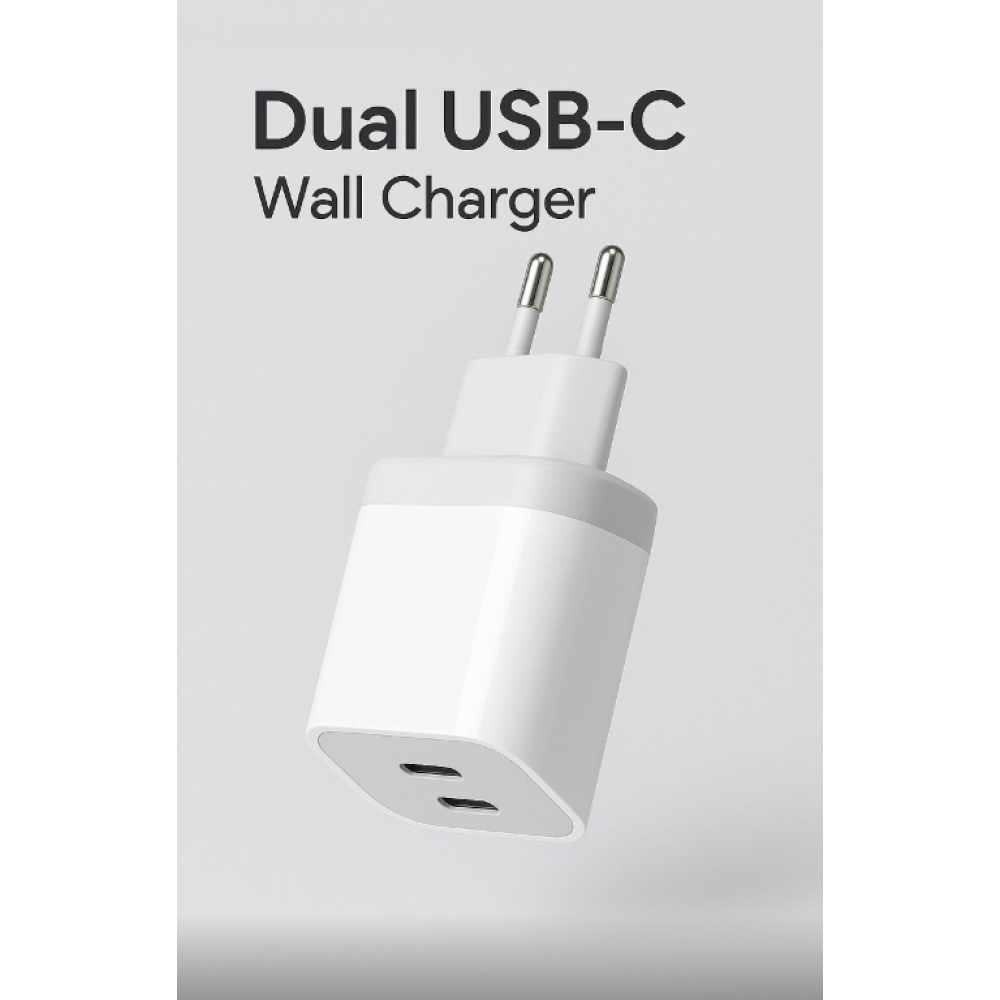 Зарядний пристрій Wallgong yc-630cc25 USB C, 2 шт. для iPhone 15 Pro/Pro Max/Plus 14/13/12/11, iPad