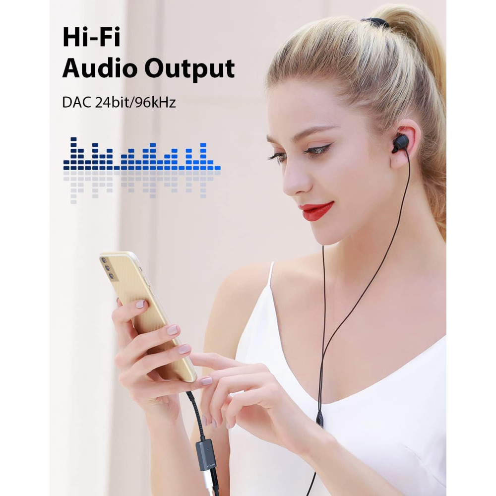 Адаптер Stouchi USB C на 3 5 мм и Type C 2в1