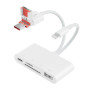 8 контактный картридер многофункциональный NK 108TL Pro USB C і Type C