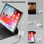 8 контактный картридер многофункциональный NK 108TL Pro USB C і Type C