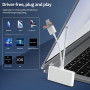8 контактный картридер многофункциональный NK 108TL Pro USB C і Type C