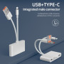 8 контактный картридер многофункциональный NK 108TL Pro USB C і Type C