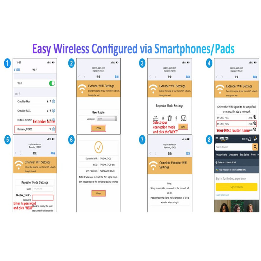 Мощный WiFi усилитель TGDLLF 5G покрытие до 9000 кв
