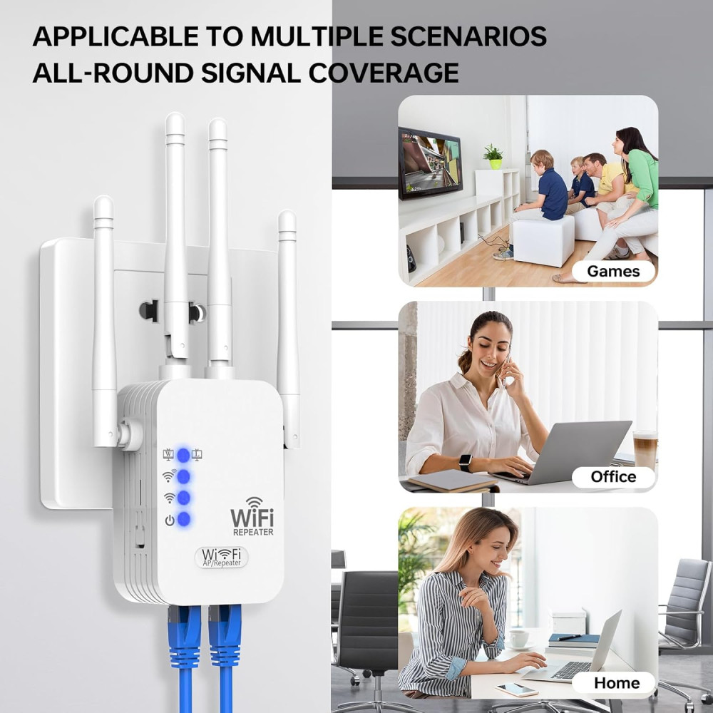 Мощный WiFi усилитель TGDLLF 5G покрытие до 9000 кв