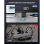 Сетевой фильтр 7в1 тройник с выключателем Sameriver адаптер с USB Type C и быстрой зарядкой
