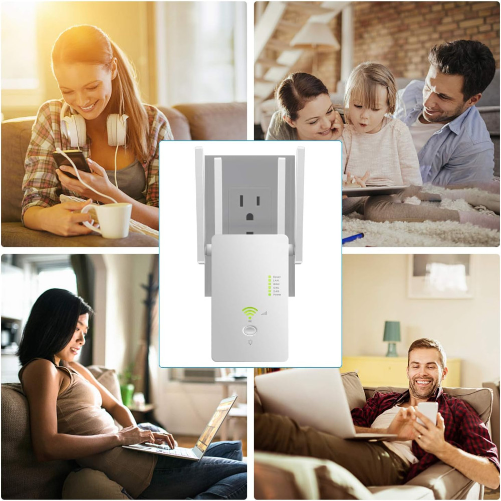 WiFi усилитель сигнала AC1200 Dual Band 2 4 плюс 5GHz