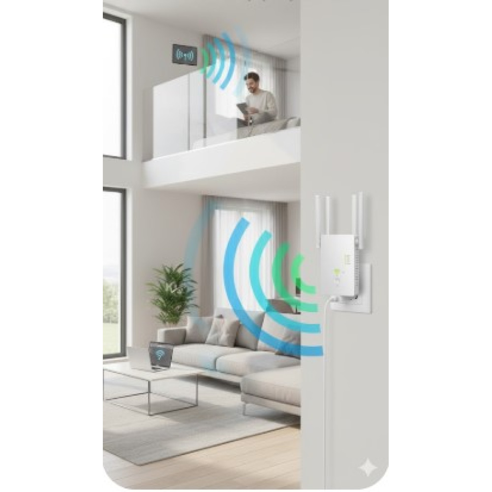 WiFi усилитель сигнала AC1200 Dual Band 2 4 плюс 5GHz