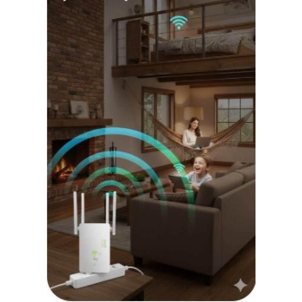 WiFi усилитель сигнала AC1200 Dual Band 2 4 плюс 5GHz