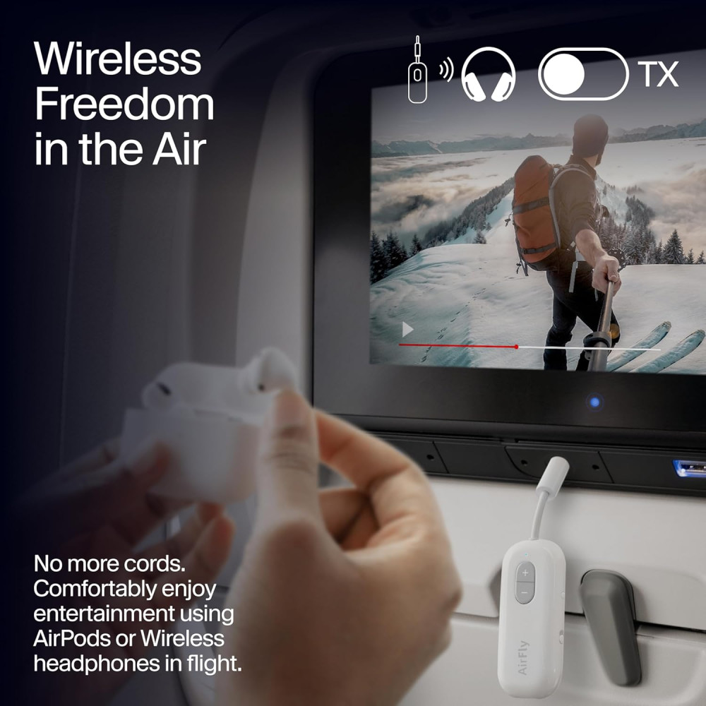 Беспроводной Bluetooth-адаптер Twelve South AirFly SE для наушников 
