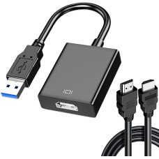 Адаптер с USB 3 0 на HDMI для подключения монитора телевизора или проектора