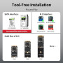 Швидкісний USB-C адаптер 10Gbps для M 2 та SATA дисків UNITEK