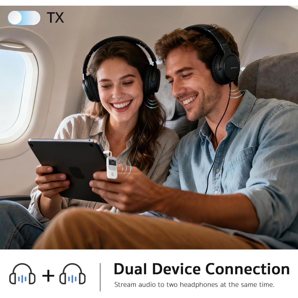 Bluetooth передатчик-приемник XENUS 5 3 OLED дисплей низкая задержка 2-в-1