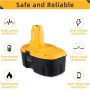 Сменная батарея 18V 5 0Ah JAUKIST для инструментов DeWalt DC9096 DC9098 DE9095 DW9096
