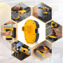 Сменная батарея 18V 5 0Ah JAUKIST для инструментов DeWalt DC9096 DC9098 DE9095 DW9096
