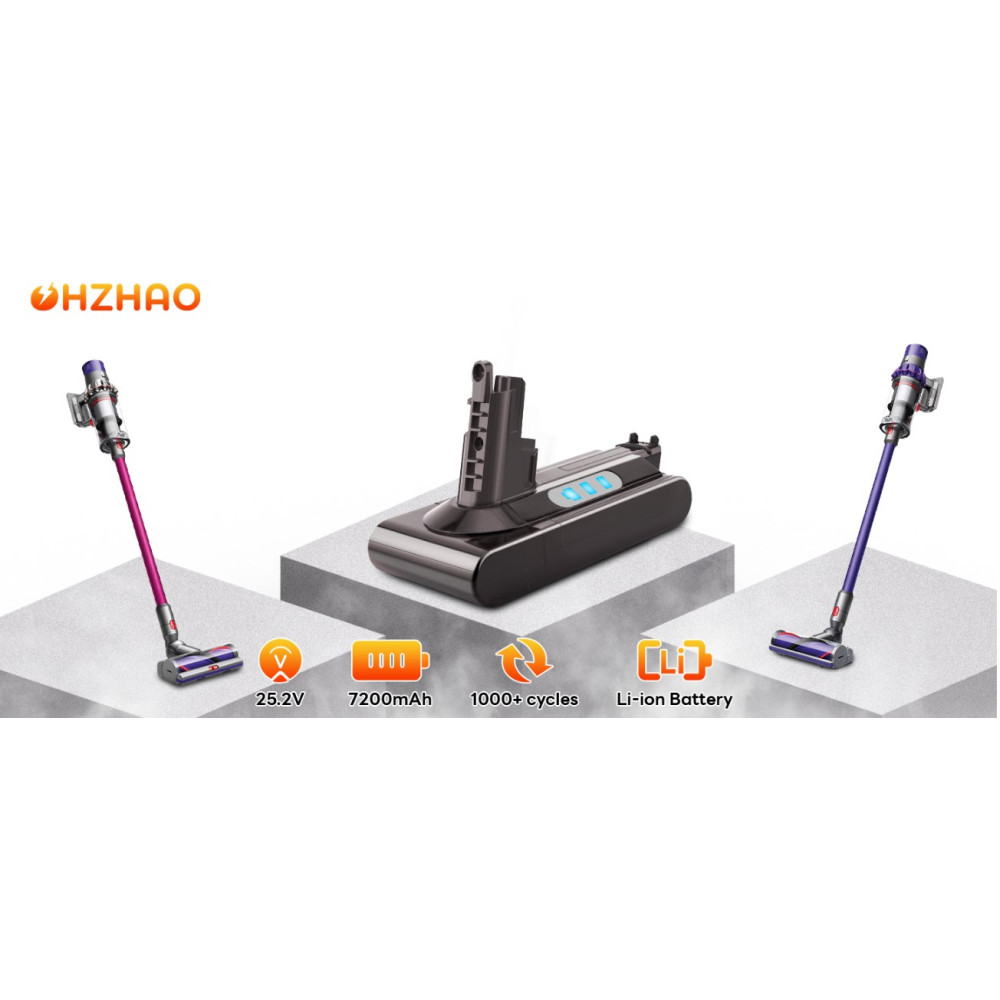 Аккумулятор DYS-V10 7200mAh 5 2V для Dyson V10 серии SV12