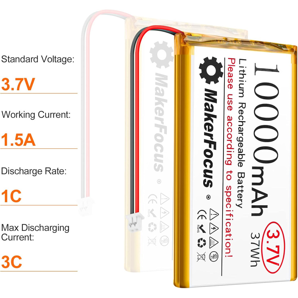 Аккумулятор Li-Pol 3 7V 10000mAh Seamuing с платой защиты