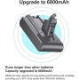 Аккумулятор для пылесоса Dyson V6 DTK 6800 mAh литий-ионный