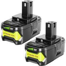 Аккумулятор FORNERGY 18V 5,0Ah Li-Ion для Ryobi One+ 2 шт с индикатором заряда