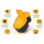 Сменная батарея 18V 5 0Ah JAUKIST для инструментов DeWalt DC9096 DC9098 DE9095 DW9096