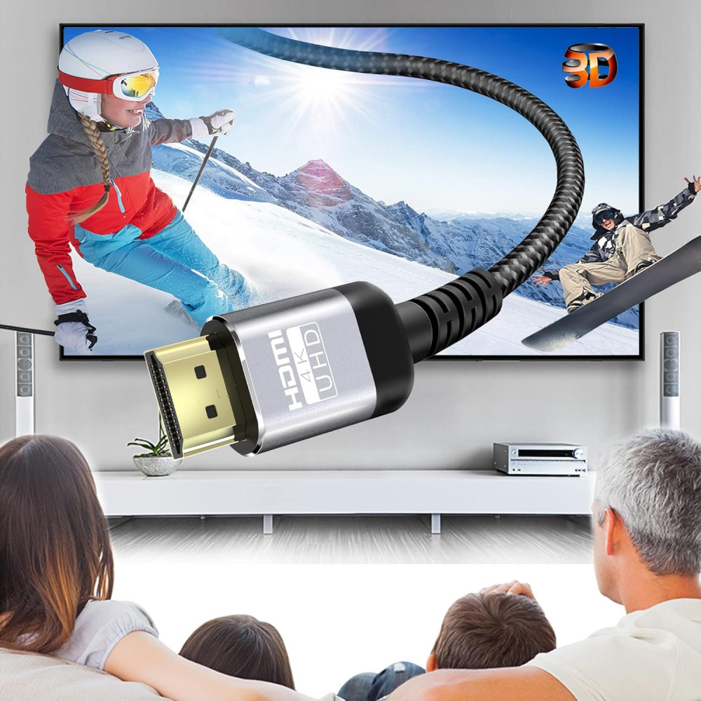 HDMI кабель Soonsoonic 4K HDMI 2 0 18 Гбит HDR ARC длина 60 см