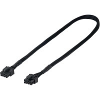 Кабель GPU 8-pin 6+2 pin с оплеткой 65 см YieJoya