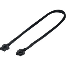 Кабель GPU 8-pin 6+2 pin с оплеткой 65 см YieJoya