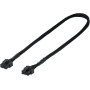 Кабель GPU 8-pin 6+2 pin с оплеткой 65 см YieJoya