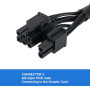 Кабель GPU 8-pin 6+2 pin с оплеткой 65 см YieJoya